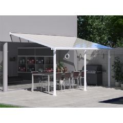 Palram Olympia Patio Cover 3m x 5.46m - White