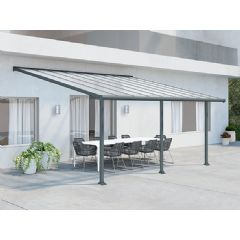 Palram Olympia Patio Cover 3m x 6.1m - Grey