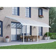Palram Joya Patio Cover W5.46m x D3m - White