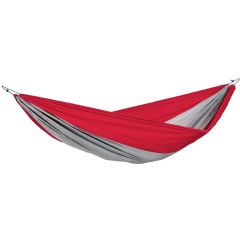 Laminvale Silk Traveller XXL Hammock in Red and Silver