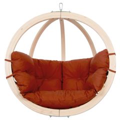 Laminvale Kids Globo Hanging Chair in Terracotta