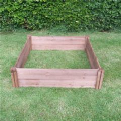 Gardening Works Superior Big Square 3 Layer Raised Bed - 1.2m x 1.2m
