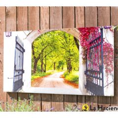 La Hacienda Gateway Outdoor Canvas