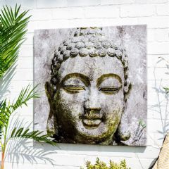 La Hacienda Buddha Outdoor Canvas
