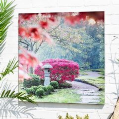 La Hacienda Japanese Garden Outdoor Canvas