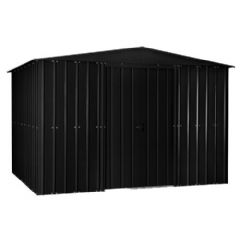 Lotus 10ft x 7ft Metal Apex Shed in Anthracite Grey