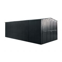 Lotus 10ft x 19ft Garage in Anthracite Grey