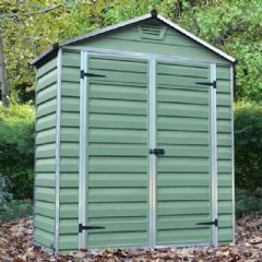 Palram Skylight Shed Range - Green
