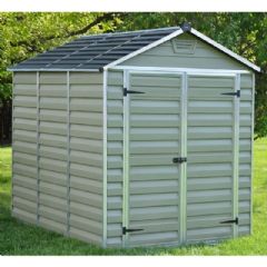 Palram Skylight Shed Range - Green