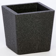 iQbana Conical Planter - Black - W39 x D39 x H39cm