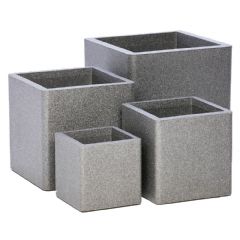 iQbana Square Planter Range - Grey