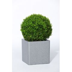 iQbama Square Planter - Grey - W32 x D32 x H32cm
