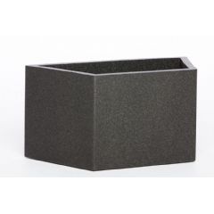 iQbana Trapezium Planter - Black