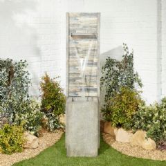 Easy Fountain Mosaic Waterfall Water Fearture
