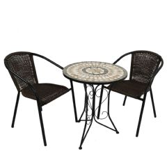 Europa Leisure Brava San Remo 2 Seater Bistro Set