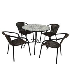 Europa Leisure Verde San Remo 4 Seater Dining Set