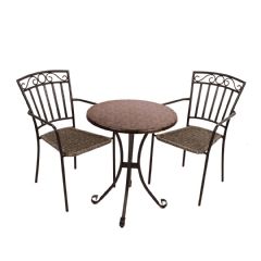 Europa Leisure Fleuretta Modena 2 Seater Bistro Set
