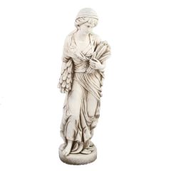 Europa Leisure Annie In Autumn Statue - Antique