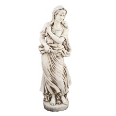 Europa Leisure Wilma In Winter Statue - Antique