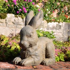 Solstice Sculptures Rabbit - Rust Effect