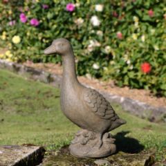 Solstice Sculptures Duck - Rust Effect