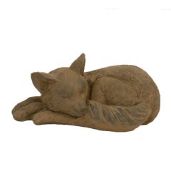Europa Leisure Fox Statue - Rust Effect