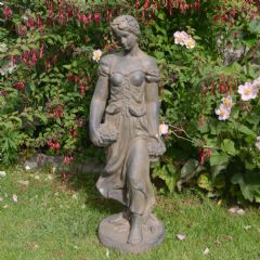 Solstice Sculptures Sally in Summer - 84cm - Rust Effect