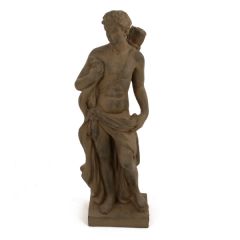 Europa Leisure Hector Hunter Boy Statue - Rust Effect