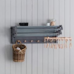 Garden Trading Extending Clothes Dryer in Charcoal - Birch