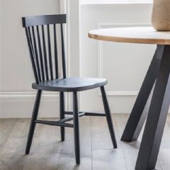Garden Trading Spindle Back Chair in Carbon - Beech