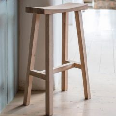 Garden Trading Tall Clockhouse Stool - Raw Oak