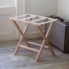 Garden Trading Weekend Folding Luggage Rack - Beech