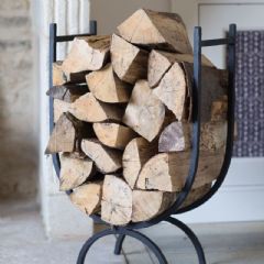 Garden Trading Log Holder - Large - Wrought Iron