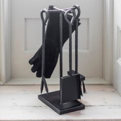 Garden Trading Wood Burner Set - Wrought Iron