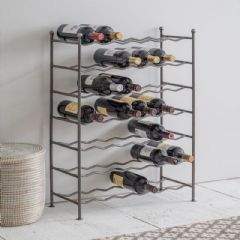 Garden Trading Farringdon Wine Rack - Steel