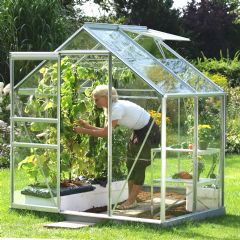 Vitavia Venus Aluminium Greenhouses - Toughened Glass