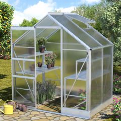 Vitavia Apollo Aluminium Greenhouses - Polycarbonate Panels