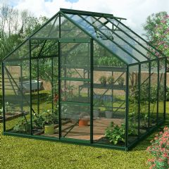 Vitavia Neptune Green Frame Greenhouses - Horticultural Glass