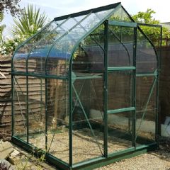 Vitavia Orion Green Frame Greenhouses - Horticultural Glass