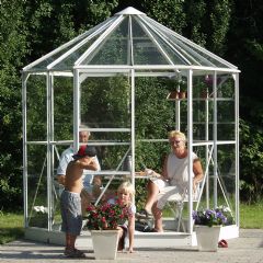 Vitavia Hera Aluminium Greenhouses - Toughened Glass