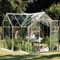 Vitavia Sirius 13000 Greenhouse - Aluminium Frame with 3mm Toughened Glass - 12ft x 12ft