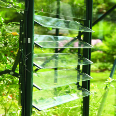 Vitavia 5 Blade Louvre Window – Green
