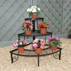 Poppyforge 3 Tier Corner Garden Pot Stand