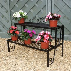 Poppyforge 2 Tier Garden Pot Stand