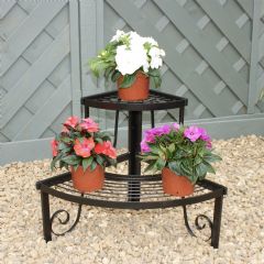 Poppyforge 2 Tier Corner Garden Pot Stand