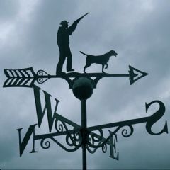 Poppyforge Shooting Scene Weathervane