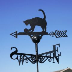 Poppyforge Cat and Ball Weathervane