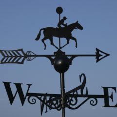 Poppyforge Winning Post Weathervane
