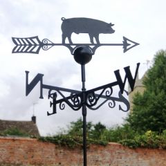 Poppyforge Pig Weathervane