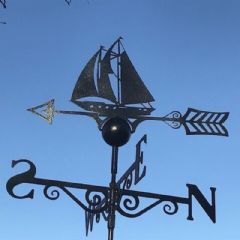 Poppyforge Sailing Boat Weathervane